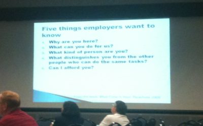 Five Things Employers Want to Know