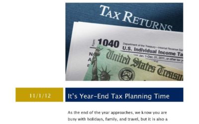 2013 Tax Planning Guide
