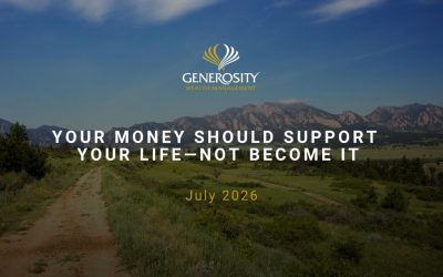 Your Financial Plan Should Support Your Life—Not Become It