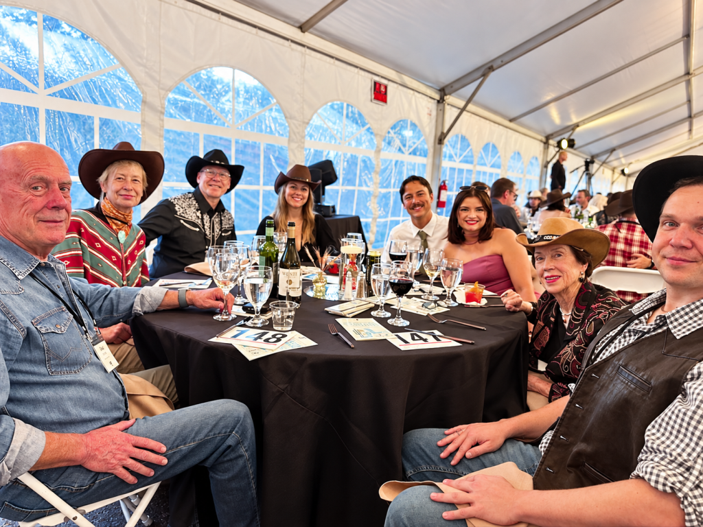 Cassidy Brady with friends and Generosity Wealth Management colleagues at the YMCA of Northern Colorado Y Splash event.